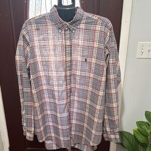 Ralph Lauren Multicolor Plaid Button-Down Shirt